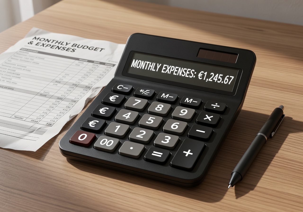 Calculadora de gastos en euros