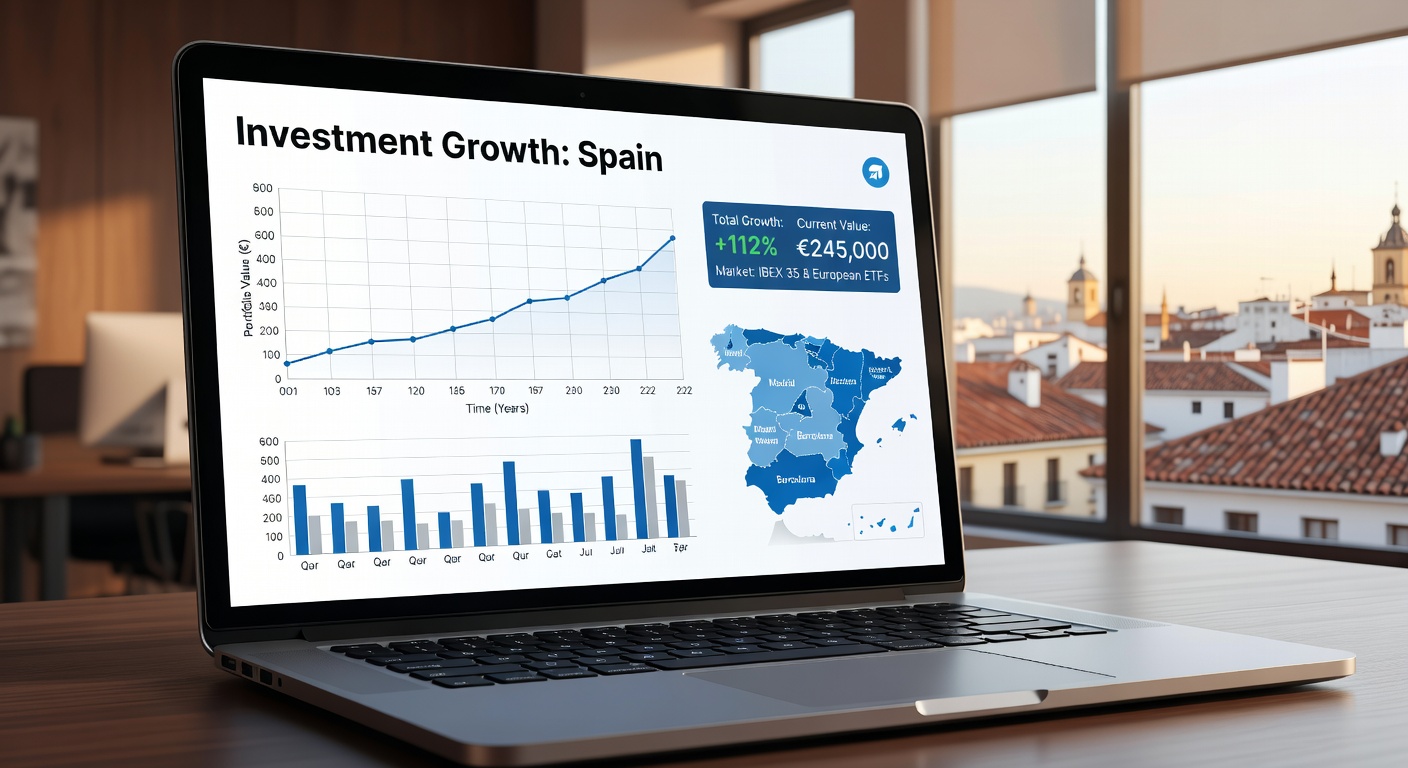 Dashboard de inversiones en España