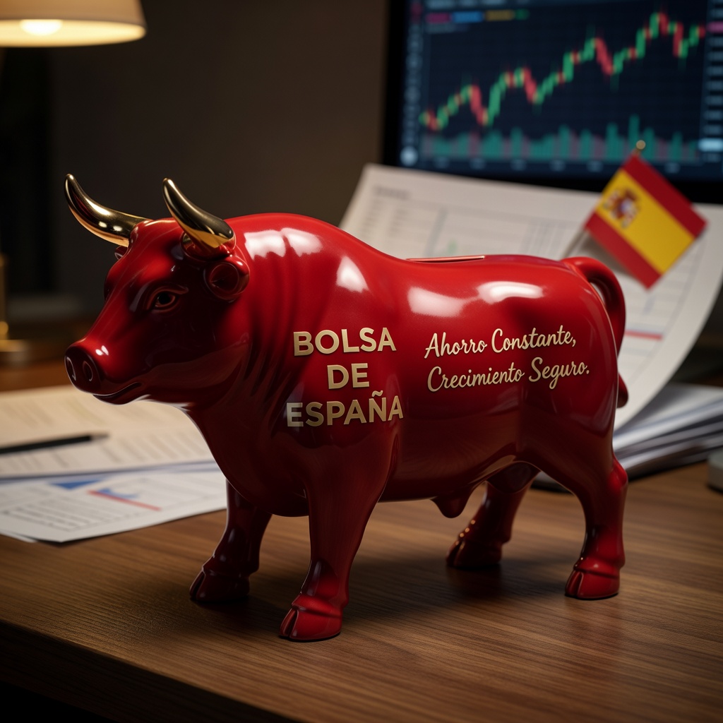 Hucha y toro - símbolos del ahorro en España
